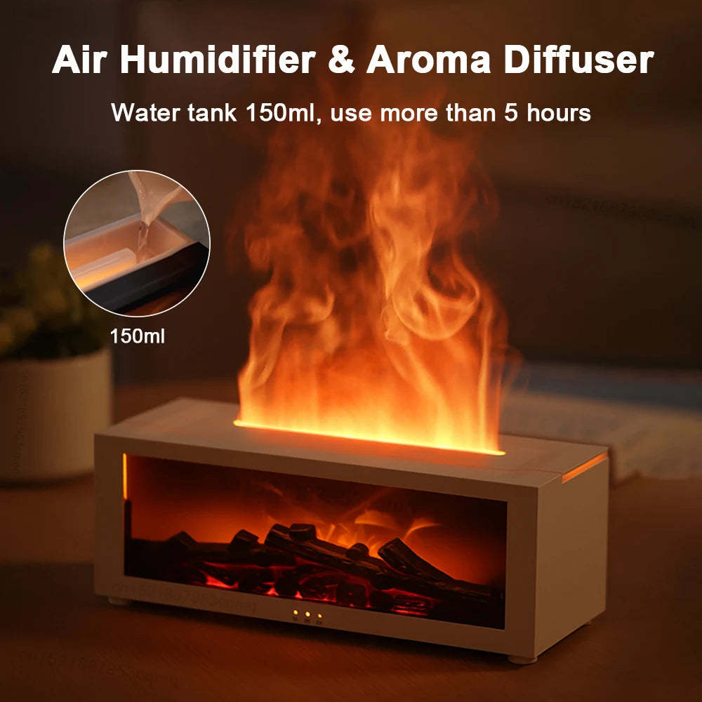 3D Flame aromadiffuser