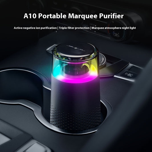 Car Air Purifier Home Office Light Except Flue Dust Purifier